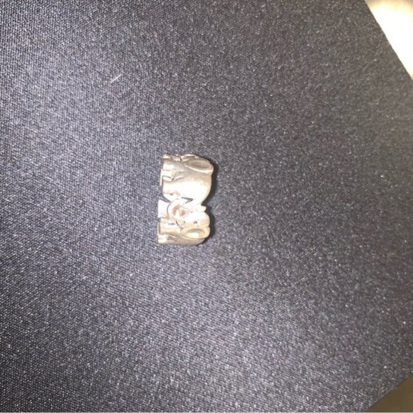 3 Three Pc Elephant rings for Good Luck with Tusks Up, size 7 - Picture 5 of 7